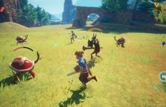 Game, Game, Why Hast Thou Forsaken Me? A group of people walking on a grassy hill