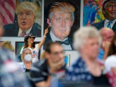 Caricatures of Masculinity A person standing in front of a crowd