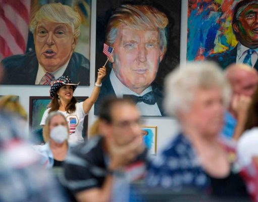 Caricatures of Masculinity A person standing in front of a crowd