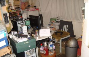 The Killing Fields Of The 21st Century A cluttered desk