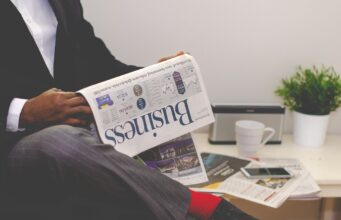 What to Do While Taking Up Real Estate Business? Businessman Newspaper Business Man News Male