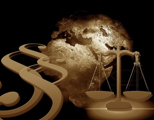 What are the basic concepts behind a law? Justitia, Horizontal, Paragraph, Globe, Earth, WorldJustitia Horizontal Paragraph Globe Earth World