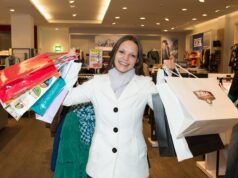 Why we love shopping? Woman Shopping Happy Bags Dresses